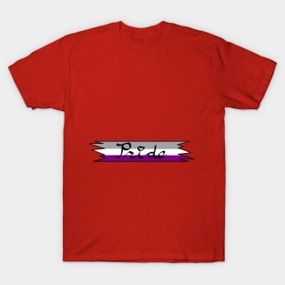 Asexual Pride Ribbon T-Shirt